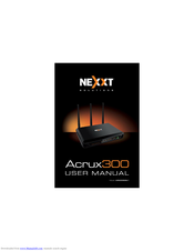 Nexxt Acrux3000 User Manual