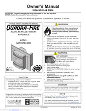 Quadra-Fire SANTAFEI-MBK Owner's Manual