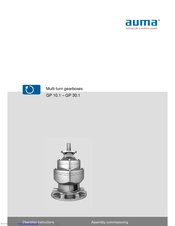 Auma GP 16.1 Operation Instructions Manual