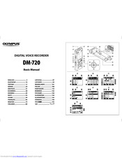 Olympus DM-720 Basic Manual