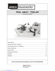 Amco Houseworks PEEL AWAY Instruction Manual