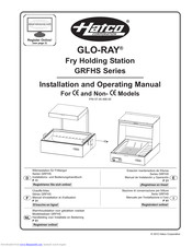 Hatco Glo-Ray GRFHS-26 Installation And Operating Manual