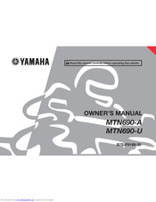 Yamaha MTN690-U 2019 Owner's Manual