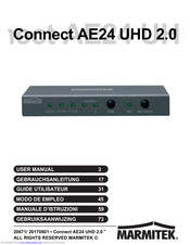 Marmitek Connect AE24 UHD 2.0 User Manual