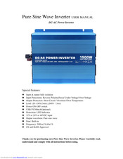 Sunrioy SR-3000-S User Manual