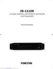 FONESTAR ZS-1112R Instruction Manual