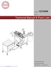 Atlanta Attachment Company 12786N Technical Manual & Parts Lists