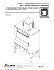 Follett Horizon Chewblet series Installation Instructions Manual