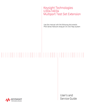 Keysight Technologies U3047AE04 User's And Service Manual