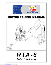 Tatu Marchesan RTA-6 Instruction Manual
