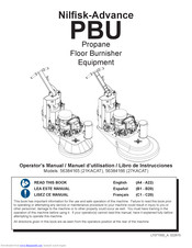 Nilfisk-Advance PBU 56384166 Operator's Manual