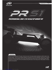 PR RACING PRS1 Instruction Manual
