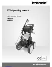 Kranzle LX 2500 Operating Manual