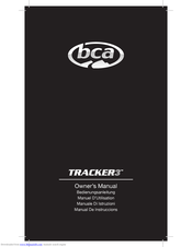 bca Tracker3 Owner's Manual