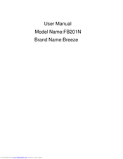 Breeze FB201N User Manual