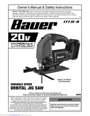 Bauer 1773C-B Owner's Manual & Safety Instructions