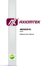 AXIOMTEK rBOX630-FL Software User Manual