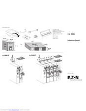 Eaton EX EXB RT2U 1000 Installation Manual