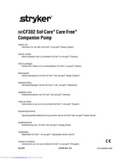 Stryker Care Free Companion CF302 Series Instructions For Use Manual