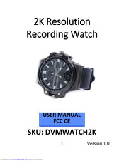 Mini Gadgets DVMWatch2K User Manual