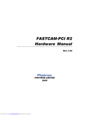 Photron FASTCAM-PCI R2 Hardware Manual