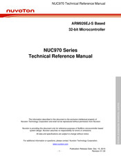 Nuvoton NUC970 series Technical Reference Manual