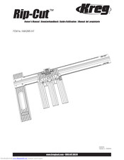 Kreg Rip-Cut KMA2685-INT Owner's Manual