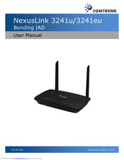 Comtrend Corporation NexusLink 3241u User Manual