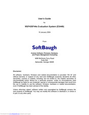 SoftBaugh MSP430F44 Series User Manual