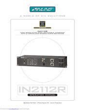 Inline IN2112R Operation Manual