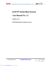 GVS K-BUS AMRW-24/10.1 User Manual