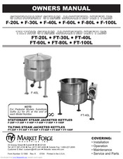 Market Forge Industries F-20L Owner's Manual