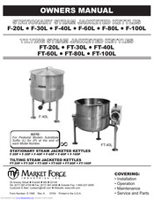 Market Forge Industries F-100L Owner's Manual