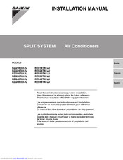 Daikin Skyair Rzq24tavju Manuals Manualslib