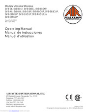 AIR SYSTEMS SVB-A8 Operating Manual