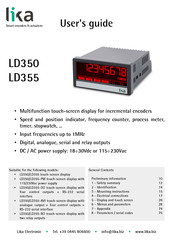 Lika LD350 User Manual