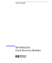 Hp HP 83491A User Manual