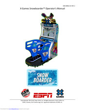 ESPN X Games Snowboarder Operator's Manual