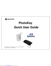 Dexatek PhotoKey Quick User Manual