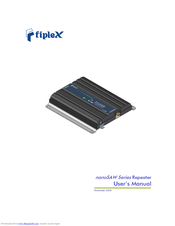 Fiplex nanoSAW Series User Manual