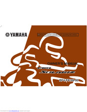 Yamaha Ego Solariz Owner's Manual