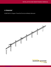Barrier Systems X-TENSION XTMTSM3 Installation And Maintenance Manual
