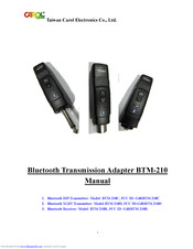Carol BTM-210D Manual