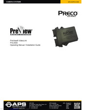 APS PreView VideoLink PVL4000 Operating Manual