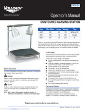 Vollrath 46672 Operator's Manual