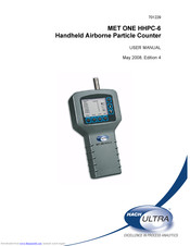 Hach Ultra MET ONE HHPC-6 User Manual