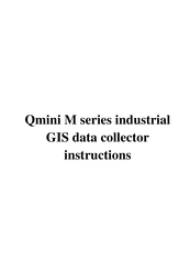 Hi-Target Qmini M series Instructions Manual