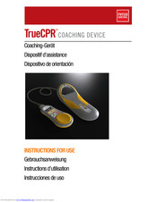 Physio Control TrueCPR Instructions For Use Manual