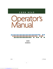 Harvestec 6308FC Operator's Manual