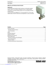 Kieback&Peter MD15-FTL-315 User Manual